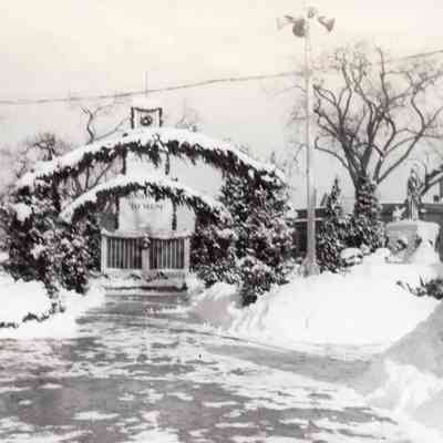 Taunton - Taunton Green - Christmas Display - 1945