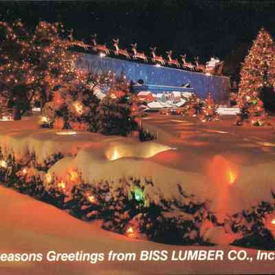 Taunton Green -Christmas -Biss Lumber 1987