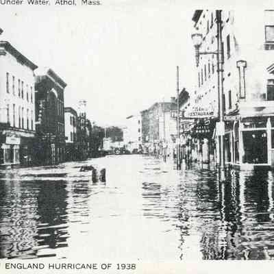 Business Section Under Water - Athol, MA