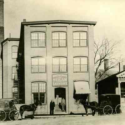 Morton Bros. Steam Laundry, 1892