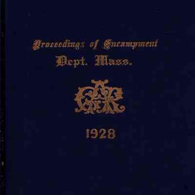 Sixty-second annual encampment: Department of Massachusetts: Grand Army of the Republic/ (Boston Committee on the 62nd annual encampment, G.A.R.)