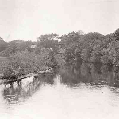 Taunton River - Looking East on Taunton River - August 1920