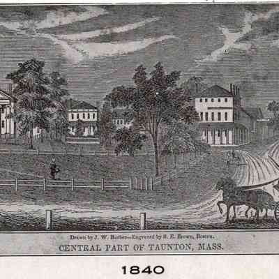 Taunton - Taunton Green - Illustrations - 1840