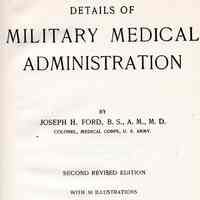 Details of military medical administration