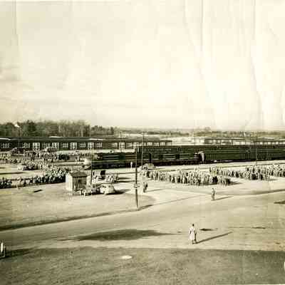 Camp Myles Standish - Troop Movement - 1943