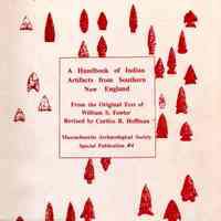 A handbook of Indian artifacts from Southern New England, revised from original text of William S. Fowler by Curtiss Hoffman