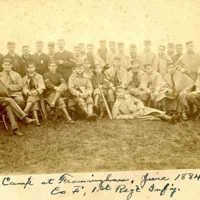 Military - Taunton Militia - 1884