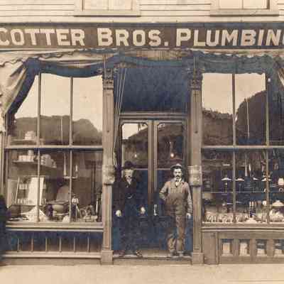 Taunton - Weir Street - Cotter Bros Plumbing - 1910