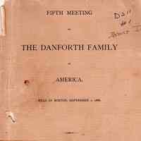 Report of the fifth meeting of the family in America