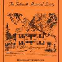 A guide to the manuscripts and special collections in the archives of the Falmouth Historical Society