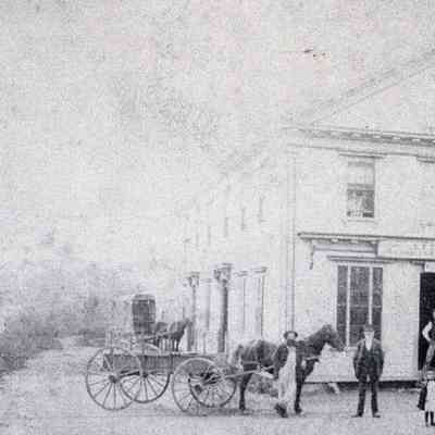 Taunton - Winthrop Street - Store and Post Office on Winthrop Street - Westville