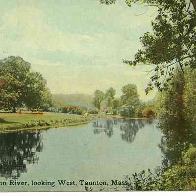 Along the Taunton River, looking West, Taunton, MA