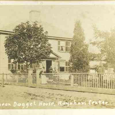 Old Simeon Dogget House - Raynham Center - 1910