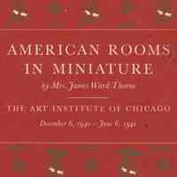 American rooms in miniature