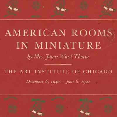 American rooms in miniature