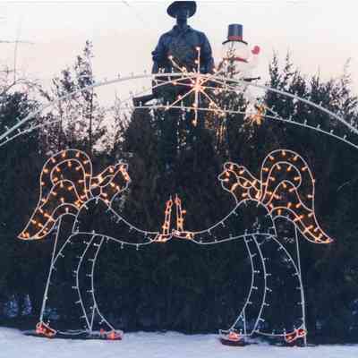 Taunton - Taunton Green - Christmas Display - 1995