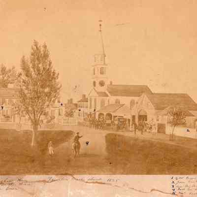 Taunton - Taunton Green - Illustrations - Taunton Green East Side - 1835