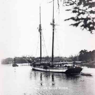 Taunton River - Schooner Oliver Ames