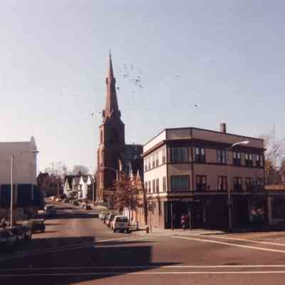 Taunton - Winthrop Street - Flat Iron Building - 1984