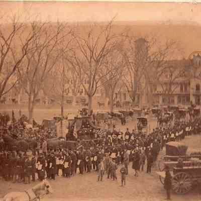 Taunton - Taunton Green - Funeral 1864