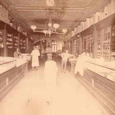 Taunton - Main Street - South Side - Barker Drug Store