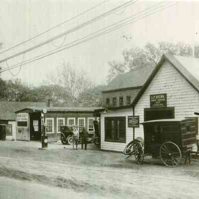 Taunton - Winthrop Street - A.P. Brown's Blacksmith Shop - 1930