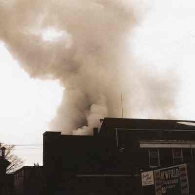 Taunton - Main Street - South Side - Taunton Hardware Co Fire - 1964