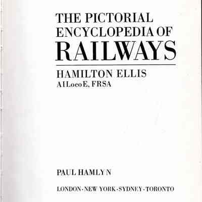 The pictorial encylopedia of railways