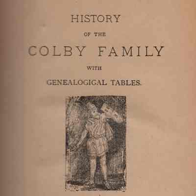 History of the Colby Family with Genealogical Tables