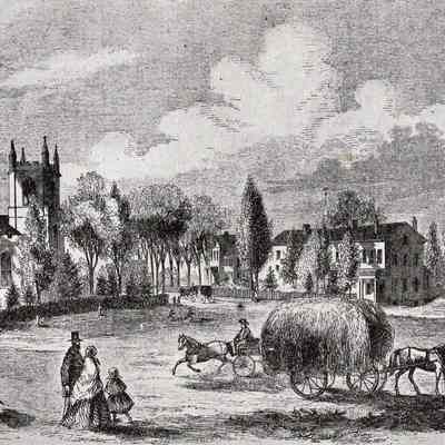 Taunton - Church Green - Church Square - 1850