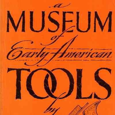 A museum of early American tools