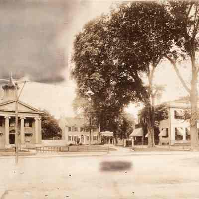 Taunton - Main Street - North Side - Court House Built ca. 1827