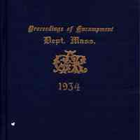 Sixty-eighth annual encampment: Department of Massachusetts: Grand Army of the Republic/ (Boston Committee on the 68th annual encampment, G.A.R.)