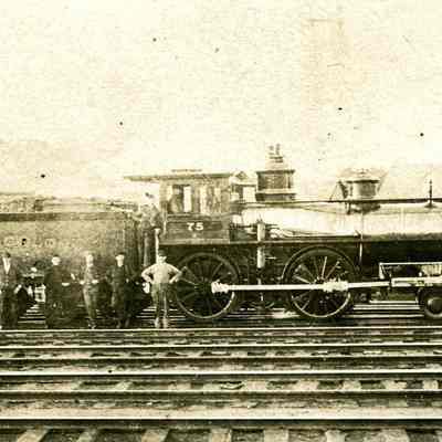 Taunton Locomotive Works, 1880