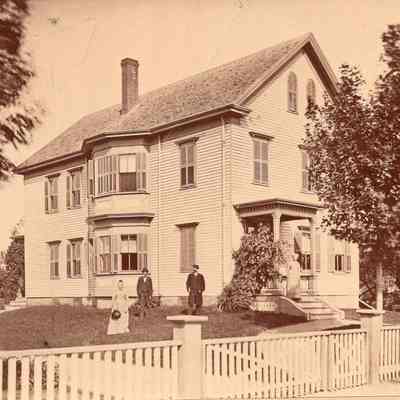 Taunton - High Street - home of Mayor William Seaver - 1887