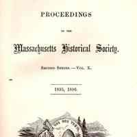 Proceedings of the Massachusetts Historical Society