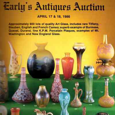 Early's Antiques Auction, April 17 and 18, 1986