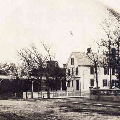 Railroads - Winthrop Street Railroad Crossing - 1880