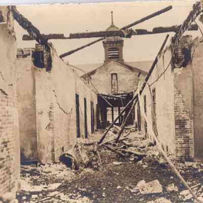 Taunton State Hospital - Fire - January 4, 1904