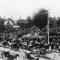 Balloon Ascension on Taunton Green, 4 July 1888