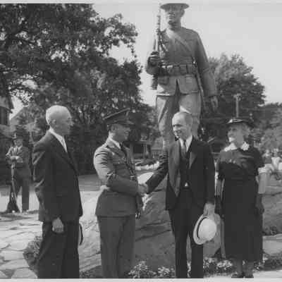 Statues and Monuments - Leach's Doughboy - July 3, 1937