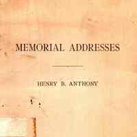 Memorial Addresses: On Several Occasions Delivered in the Senate of the United States