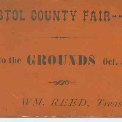 Bristol County Fair-Oct 5th & 6th, 1869