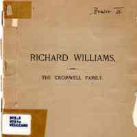 Richard Williams of Taunton and his connection with the Cromwell family