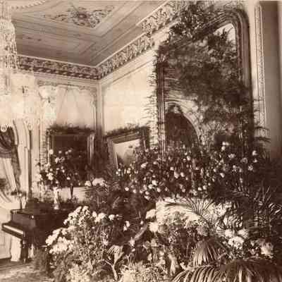 Taunton - Winthrop Street - Interior William Mason home - 1900