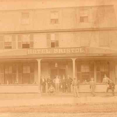 Taunton - Cohannet Street - Hotel Bristol - ca. 1900 - 42 Cohannet Street