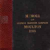 Memoir of Leonice Marston Sampson Moulton