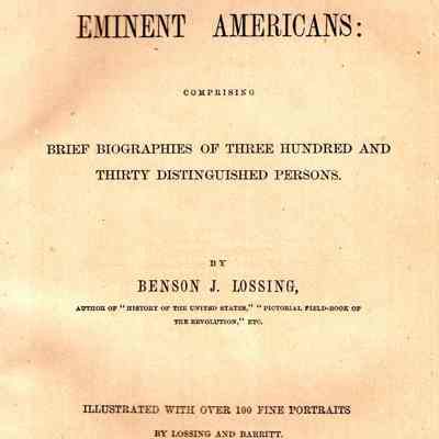 Eminent Americans: Comprising Brief Biographies of Three Hundred and Thirty Distinguished Persons