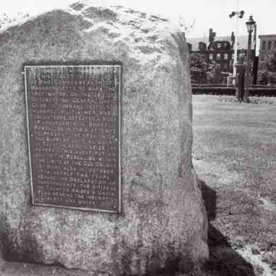 Statues and Monuments - Shay's Rebellion and Liberty and Union Stone Momument