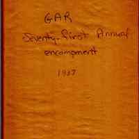 Seventy-first annual encampment: Department of Massachusetts: Grand Army of the Republic/ (Boston Committee on the 71st annual encampment, G.A.R.)